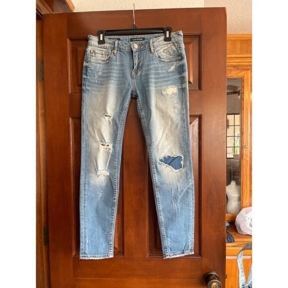 Vigoss The Jagger skinny distressed jeans size 26